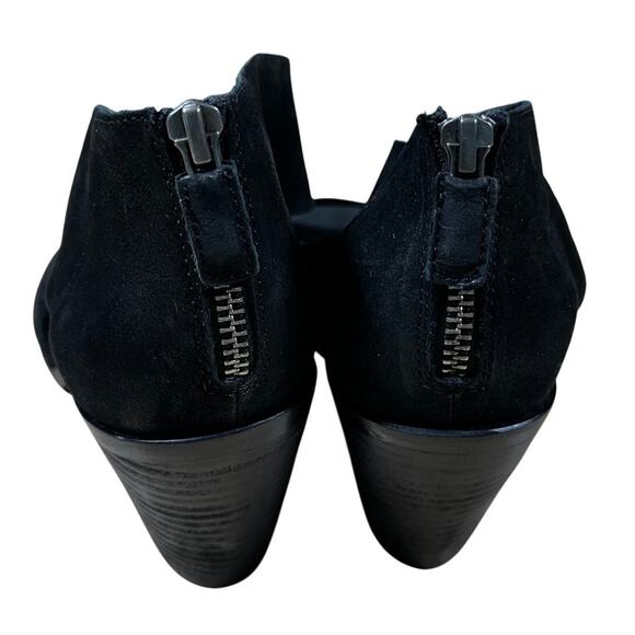 Eileen Fisher Ellis Sandal Black Suede Women's Size 9.5 New Without Box - Picture 3 of 7